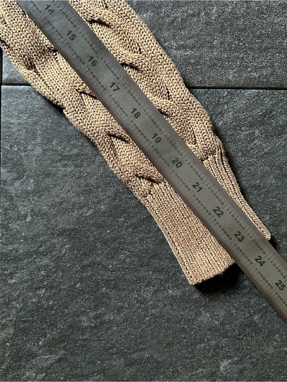 Polo Ralph Lauren Excellent Cable-Knit Cotton Cardigan Women’s XS – Camel - Picture 10 of 13